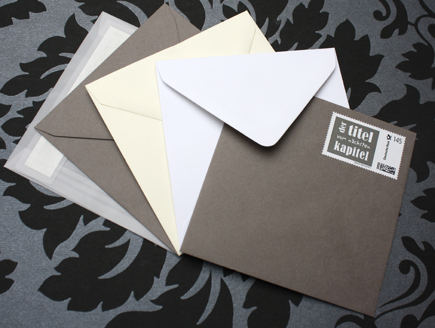no. 7120 - Umschläge Kuverts quadratisch für Hochzeitseinladung Einladung Hochzeit Hochzeitskarte Karte Papeterie Hochzeitspapeterie